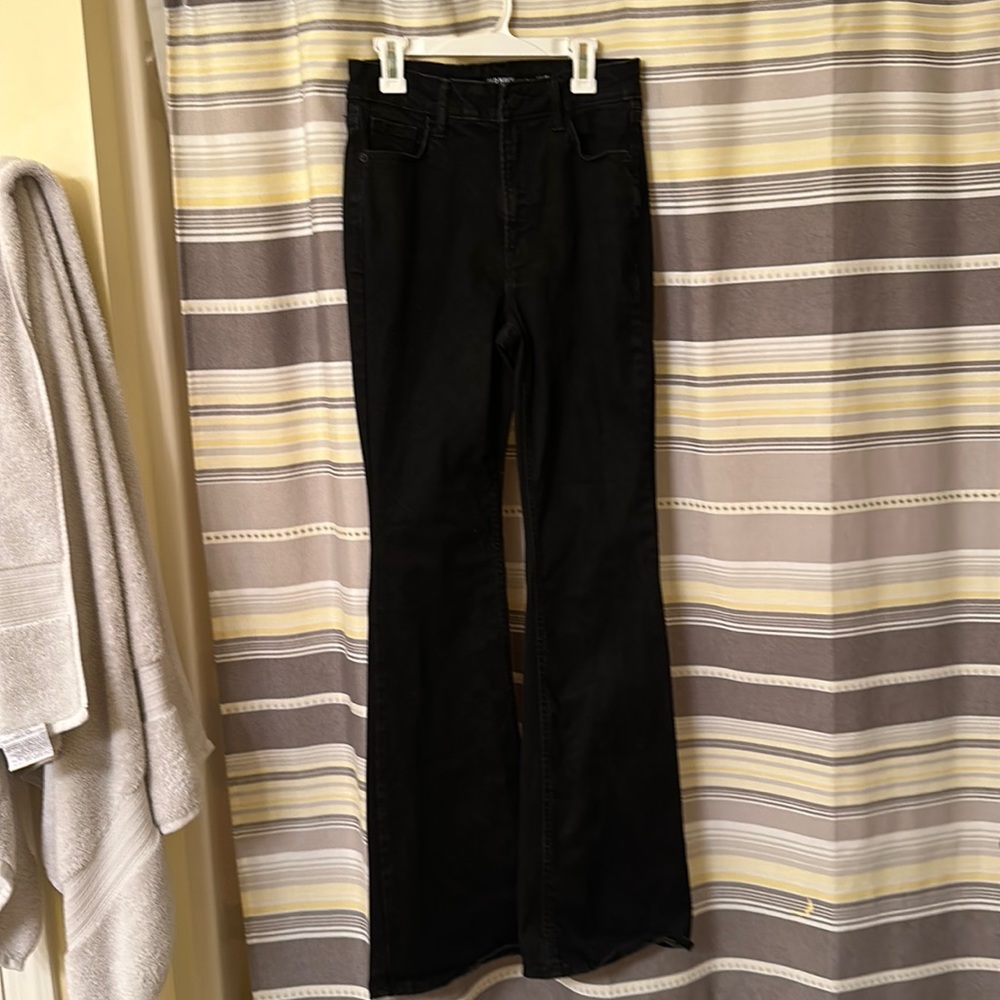 Black Flare Jeans
